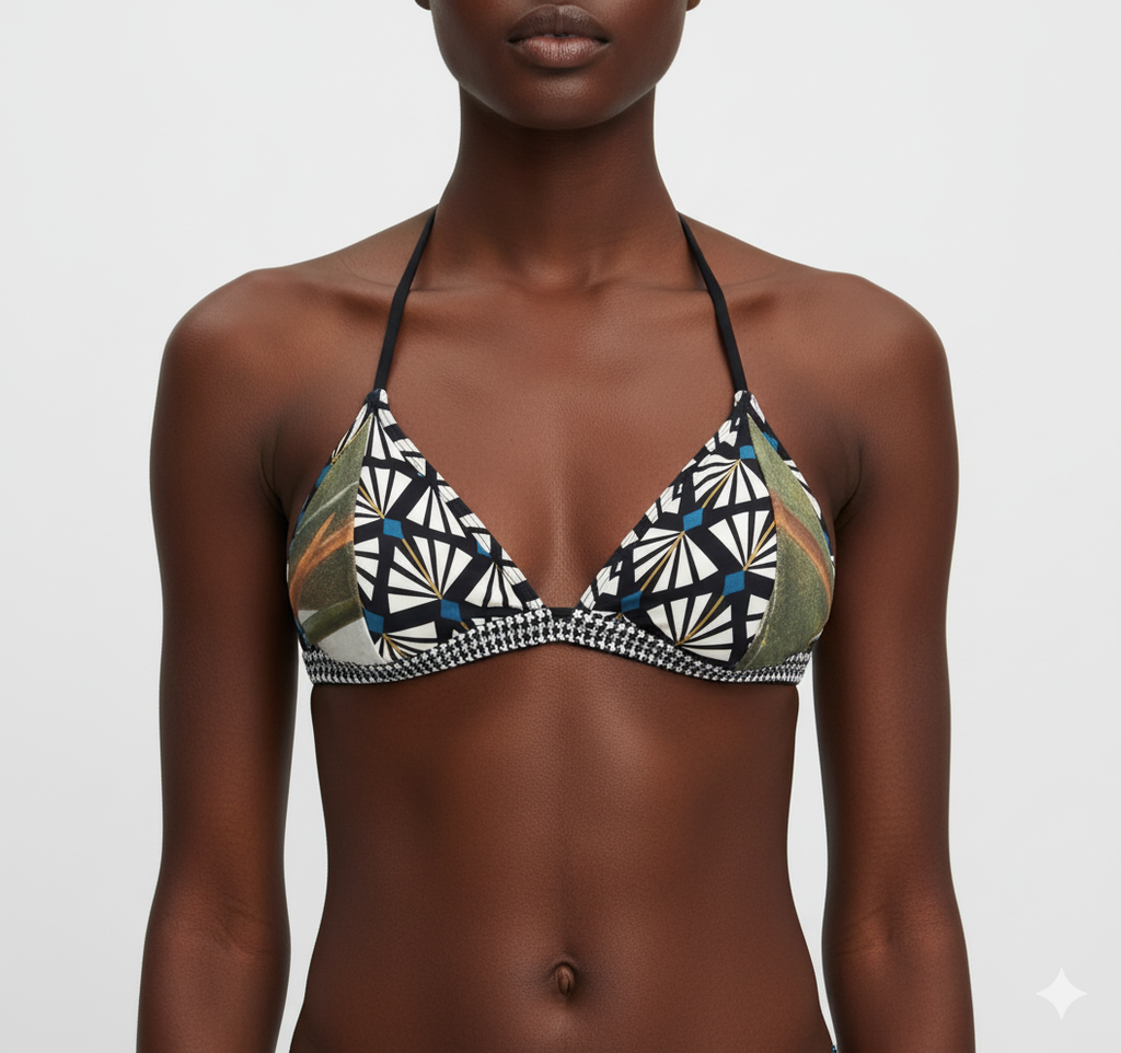 Triangle Top 2-in-1 Bikini & Underwear