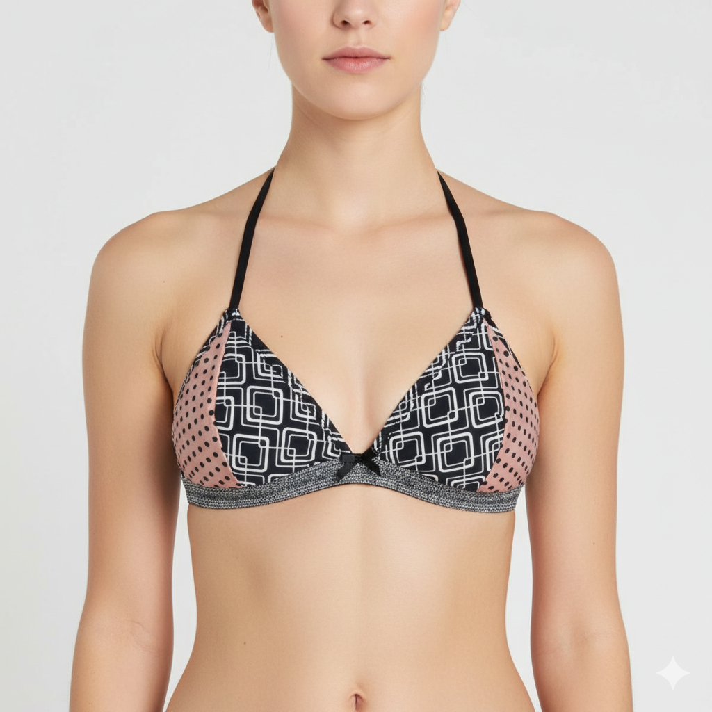 Triangle Top 2-in-1 Bikini & Underwear